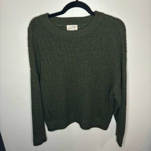 Universal Threads Olive Green Knit Sweater sz L